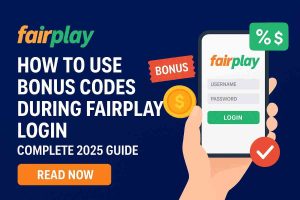 How to Use Bonus Codes During Fairplay Login