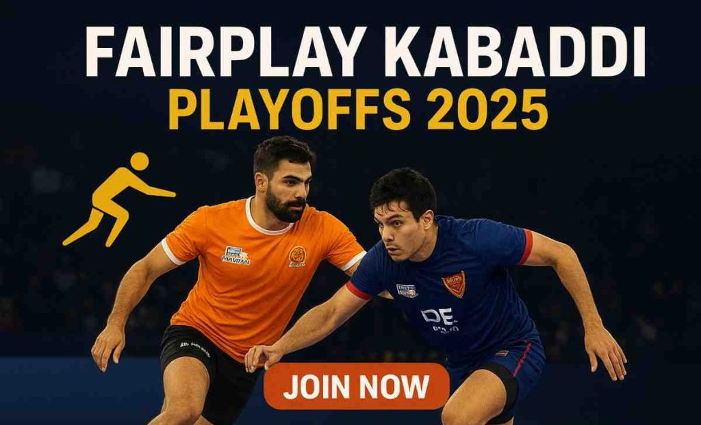 Pro Kabaddi League 2025 Playoffs | Watch, Play & Win with Fairplay Kabaddi
